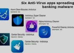 six malicious apps